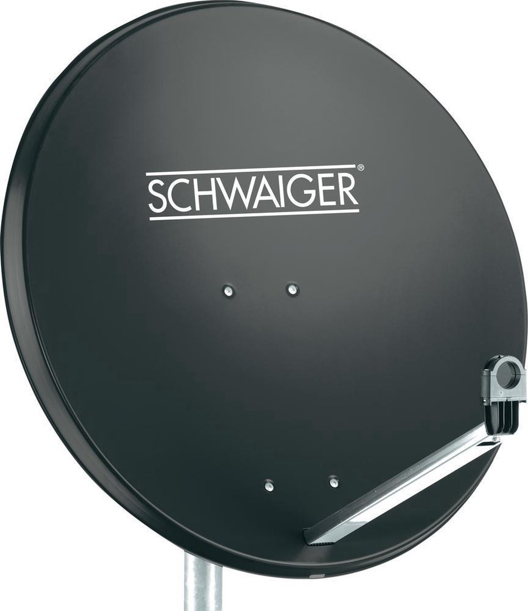 Schwaiger SPI996.1 Parabolantenn 80 cm Reflektormaterial: Stål Antracit