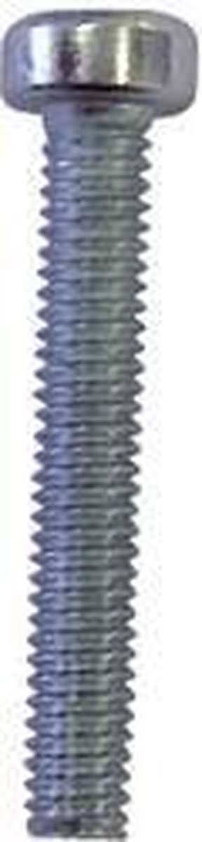 TOOLCRAFT 839859 Cylinderskruvar M3 8 mm Sexkkant DIN 7984 Rostfritt stål A2 100 st