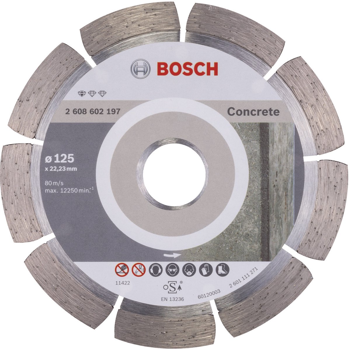 Bosch Accessories 2608602197 Bosch Power Tools Diamantkapskiva Diameter 125 mm 1 st