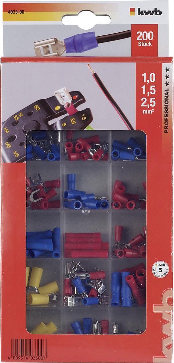 kwb 403300 Anslutnings-set - 200 st