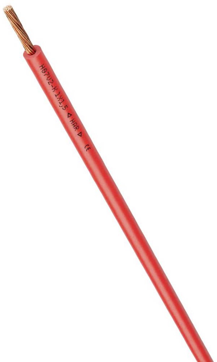 LAPP 4519041/100 Enkelledare 1 x 1.5 mm² Röd 100 m