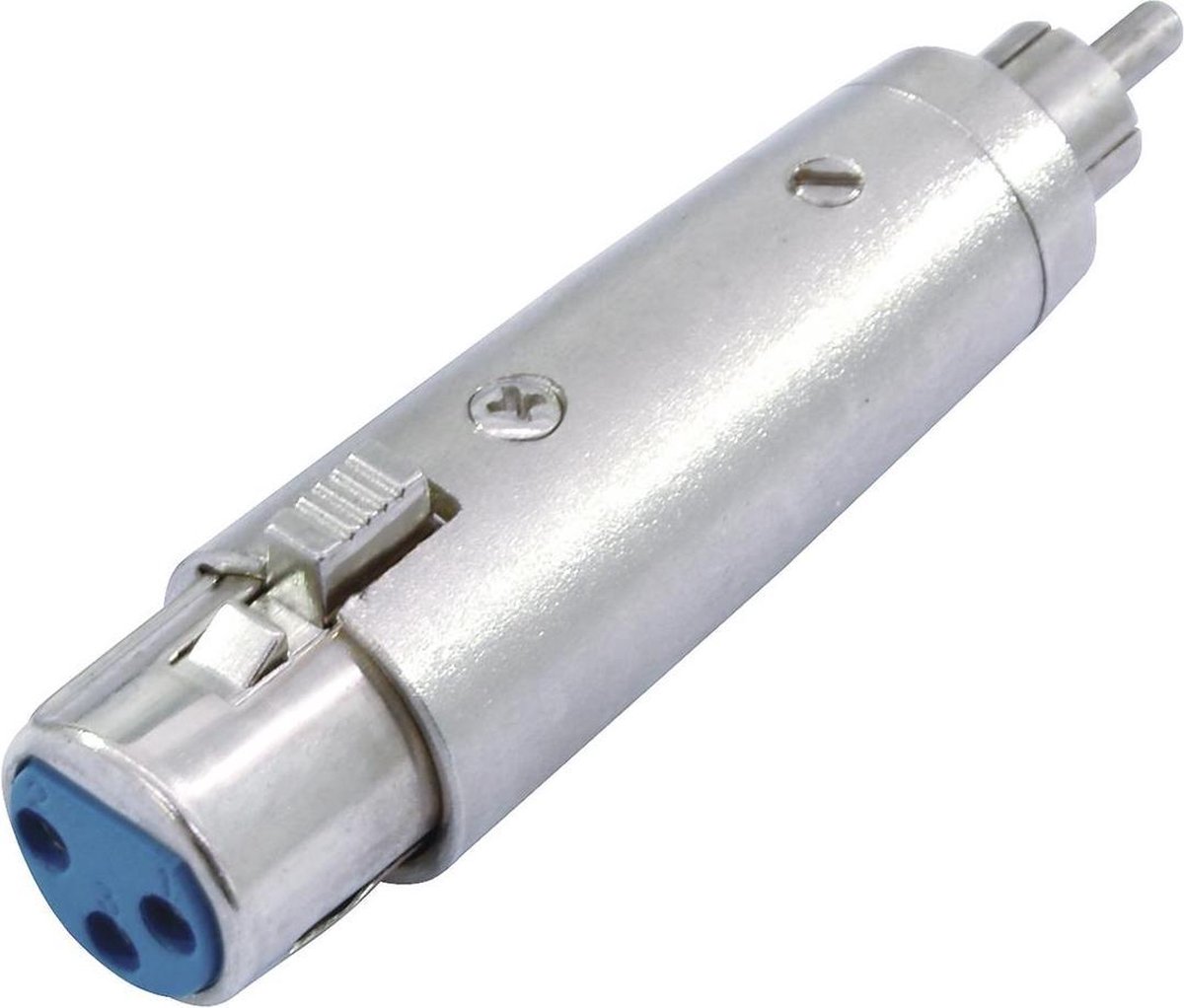 Omnitronic 30226560 XLR Adapter [1x RCA-hane - 1x XLR-kontakt 3-polig]