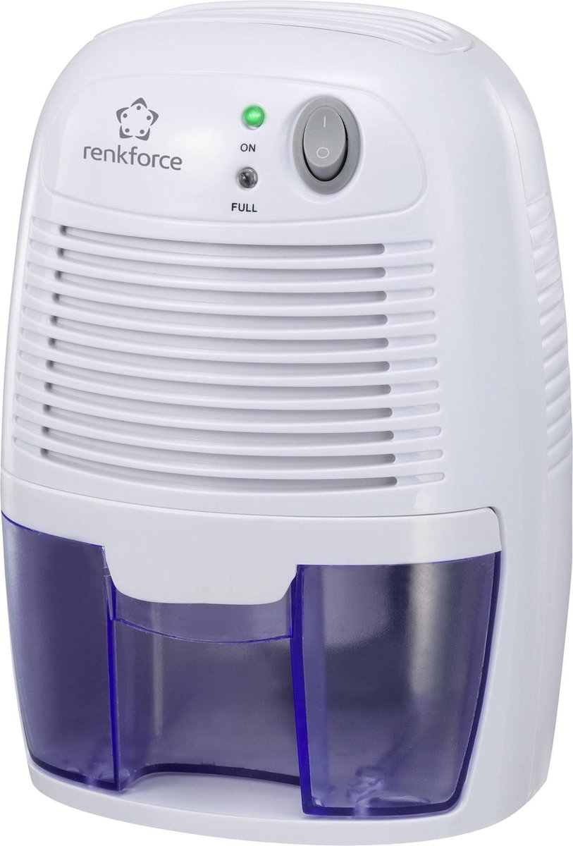Renkforce HD-68W Luftavfuktare 20 m² 0.011 l/h Vit, Blå