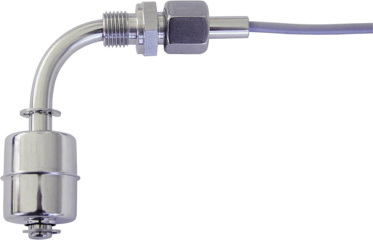 REED Electronics R1/4/verst.-EO/S-L75/WI35-E27Z-1mPVC Flottörbrytare 230 V/AC 0.4 A 1 NO, 1 NC IP67 1 st