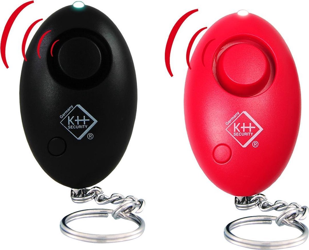 kh-security Väsklarm Rosa med LED 100137