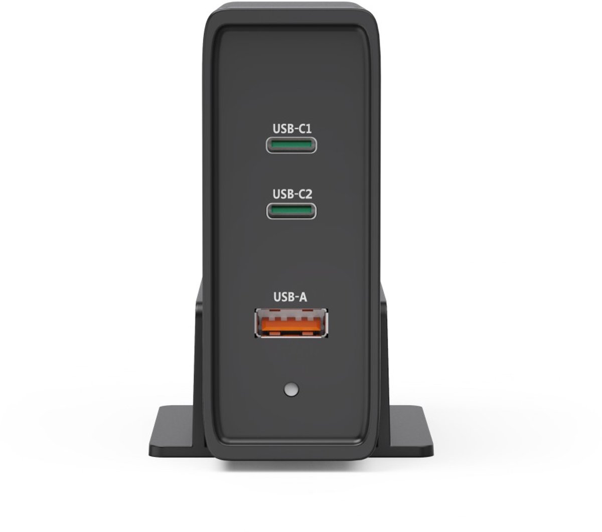 Hama 00200019 USB-laddningsstation Quick Charge 3.0 Svart GaN