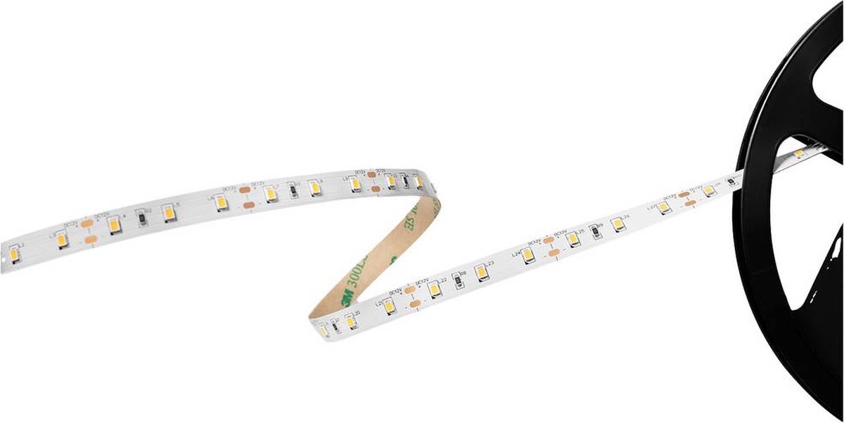 Barthelme Basic 60 51541128 LED-list med öppen kabelände 12 V 5 m Varmvit Piece 1 st