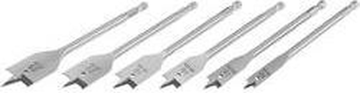 Heller 19069 5 Trä-fräsborr-set 10 mm, 13 mm, 16 mm, 19 mm, 22 mm, 25 mm 1/4 1 set