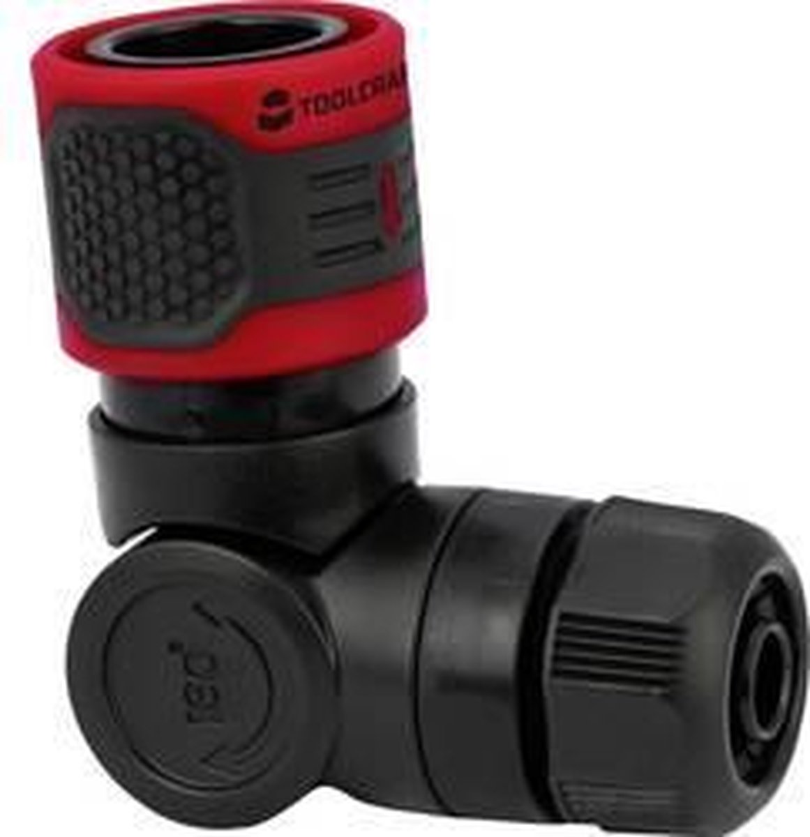 TOOLCRAFT 2302358 Plast Slang-vinkelkontaktdon 13 mm Ø