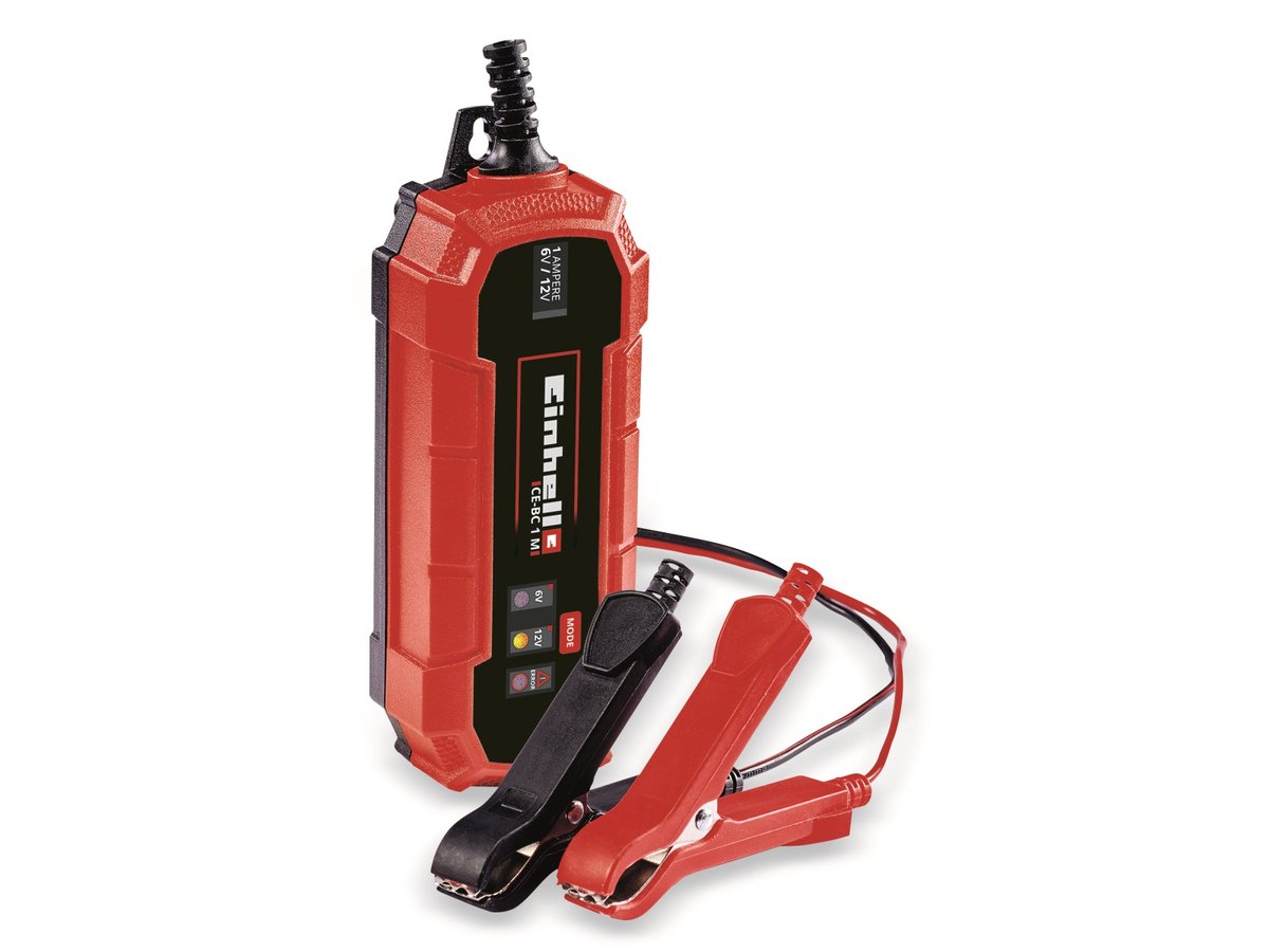 Einhell CE-BC 1 M 1002205 Billaddare 6 V, 12 V 1 A