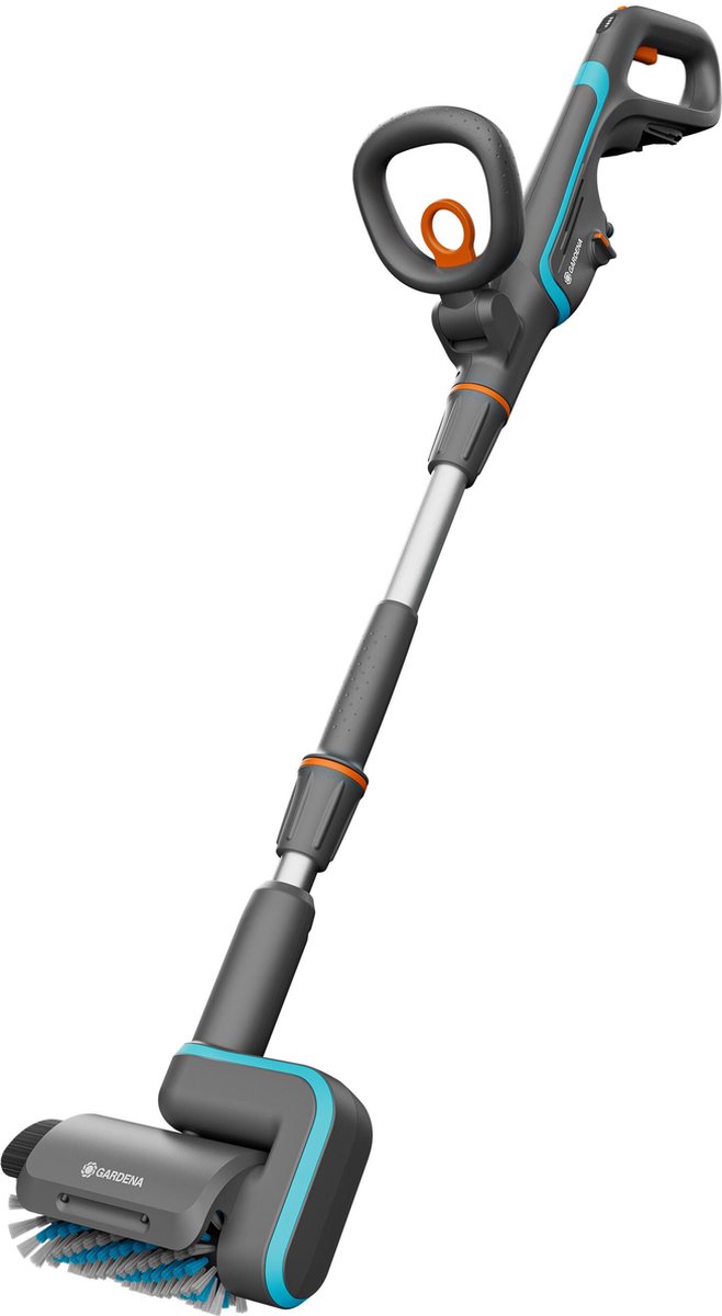 GARDENA 14841-55 AquaBrush Patio POWER FOR ALL Batteri-multirengörare 18 V