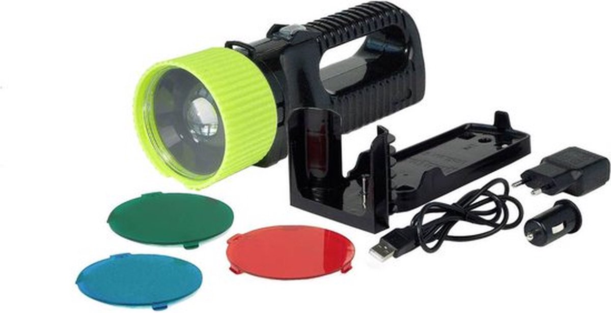 AccuLux LED Batteridriven handstrålkastare UniLux PRO 270 lm 442081
