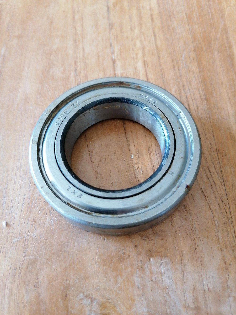 UBC Bearing 6008 2RS Spårkullager radiell Borrdiameter 40 mm Ytterdiameter 68 mm Varvtal (max.) 6700 U/min