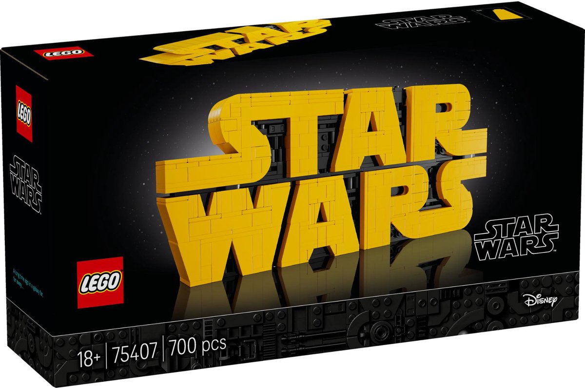 LEGO® STAR WARS™ 75407 Star Wars Logo i LEGO LEGO klossar