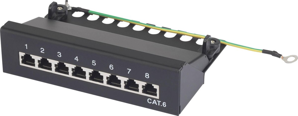 Renkforce 8 Port CAT 6 1 U