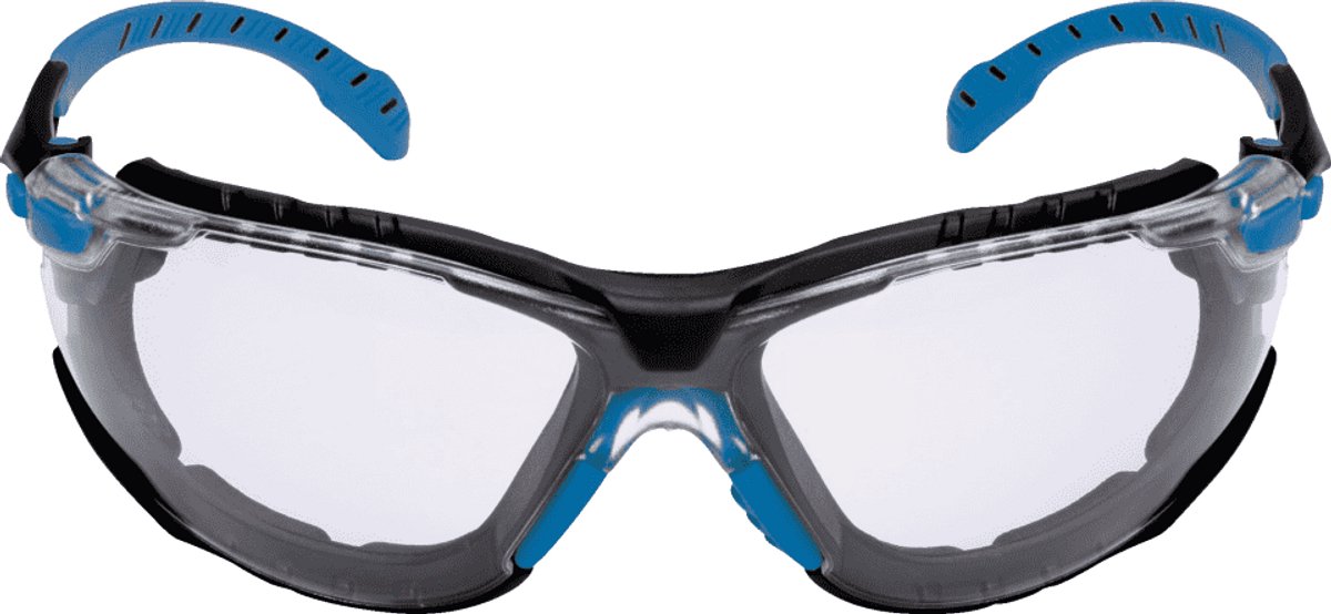 3M S1101SGAFKT Skyddsglasögon inkl. anti-fogskydd Blå-svart EN 166 DIN 166