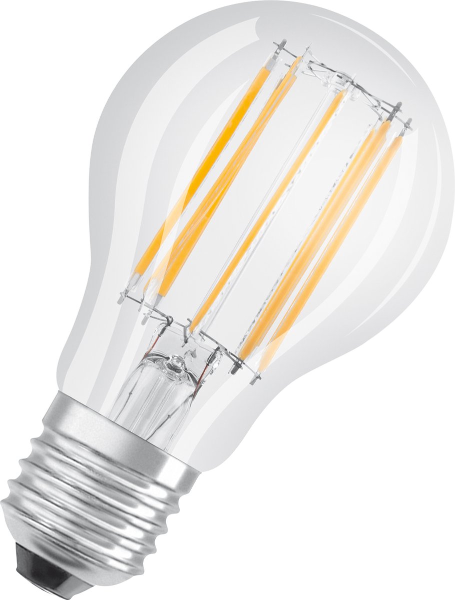 OSRAM HOMELIGHTING 4058075592391 LED-lamp EEK D (A - G) E27 Päronform 11 W = 100 W Neutralvit (Ø x L) 60 mm x 105 mm 3 st