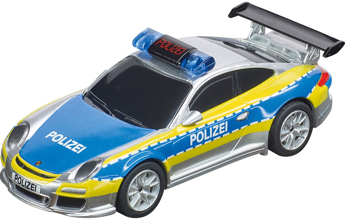 Carrera 20064174 GO!!! Slotcar bil Porsche 911 GT3 polis