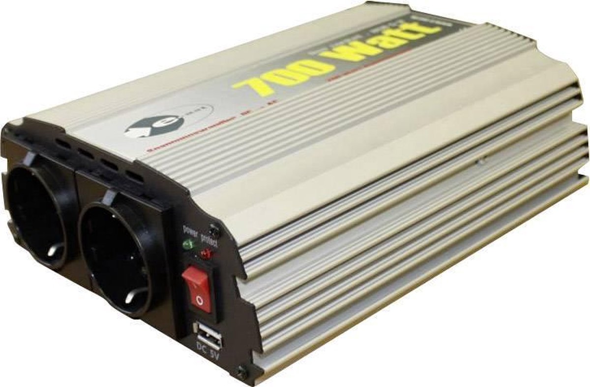 e-ast Växelriktare CL700-D-12 700 W 12 V/DC - 230 V/AC, 5 V/DC