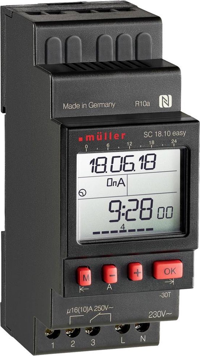 Müller SC 18.10 easy 24V ACDC Digitalt kopplingsur digital 24 V/DC, 24 V/AC 4000 W