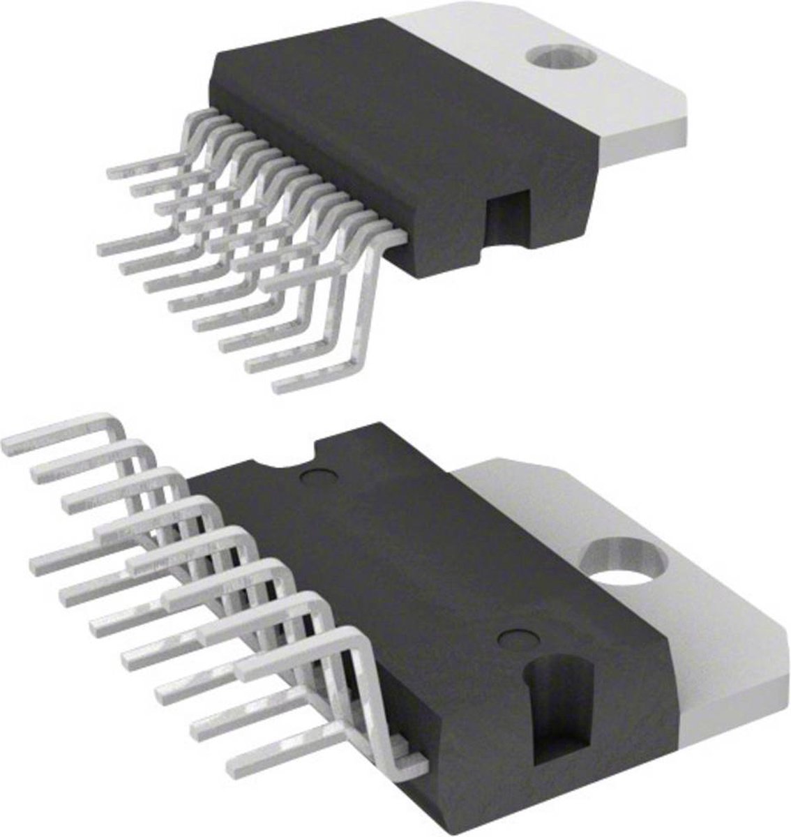 STMicroelectronics TDA7297 Linjär IC - Förstärkare Audio 2-Kanaler (Stereo) Klass AB Multiwatt-15