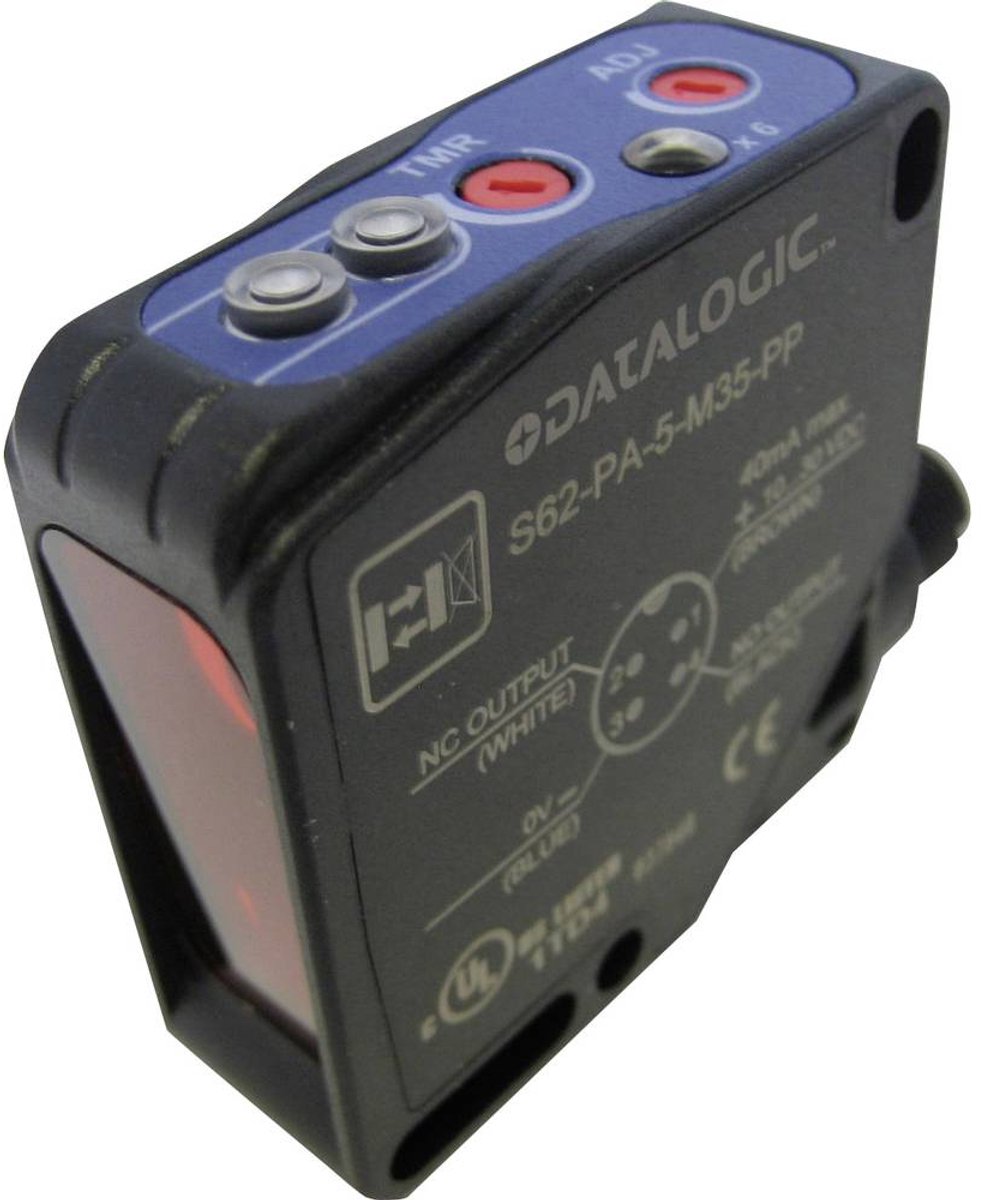 Datalogic Reflektions-fotodetektor S62-PA-5-M01-PP 956201831 Bakgrundsavbländning, Trimmer 1 st