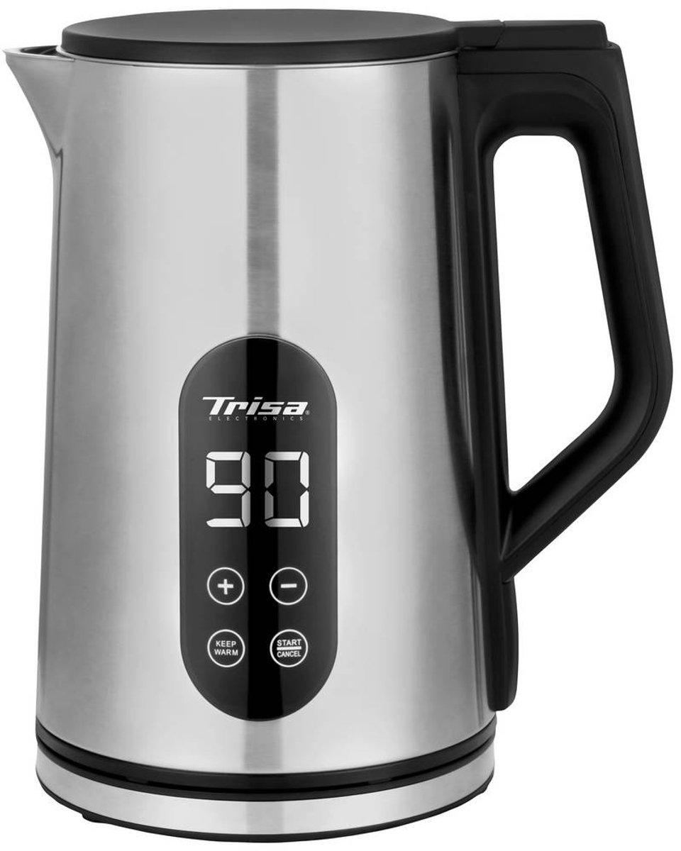 Trisa Digital Boil Vattenkokare Temperaturförval Rostfritt stål Kapacitet: 1.7 l
