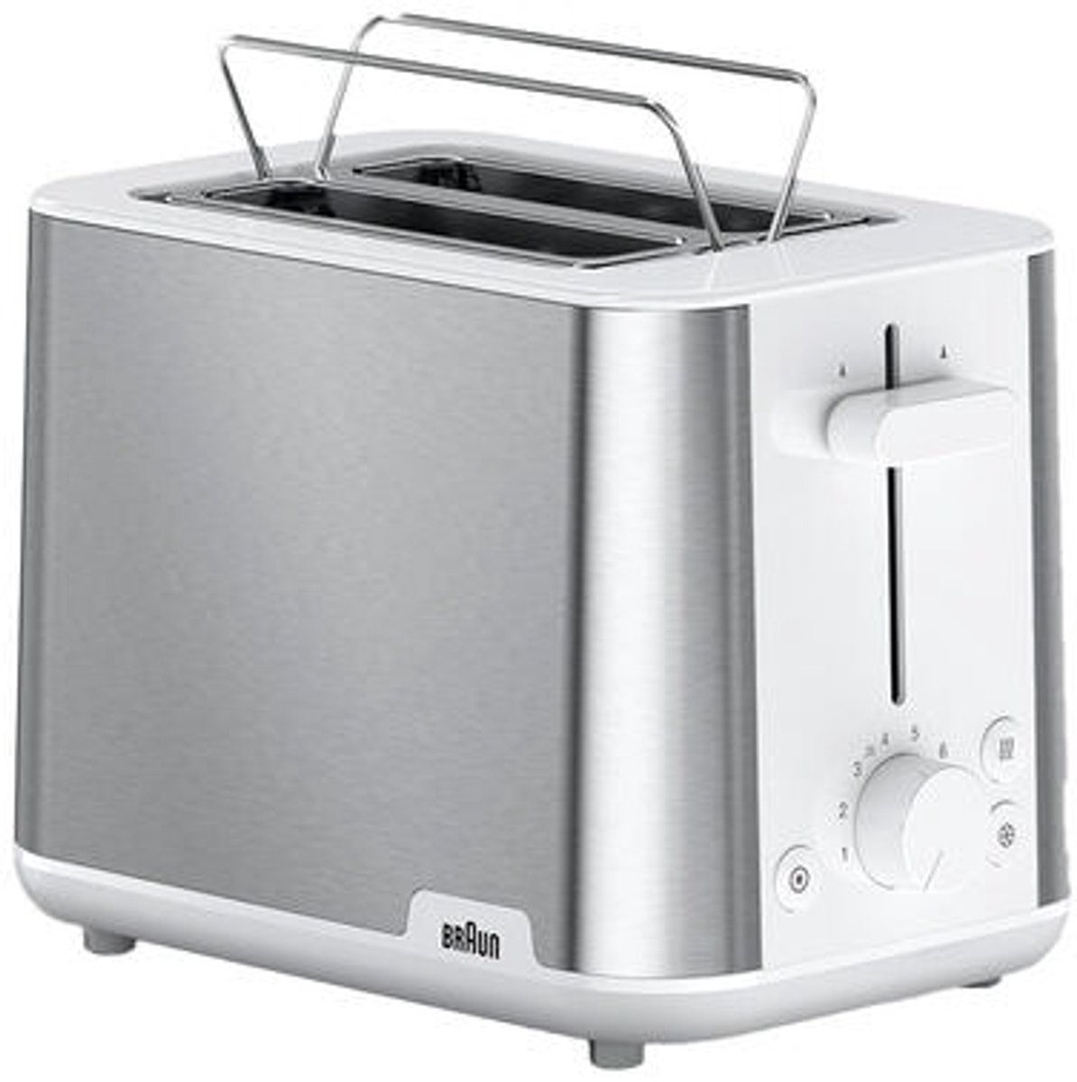 Braun HT 1510 WH Brödrost BPA-fri Rostfritt stål, Vit