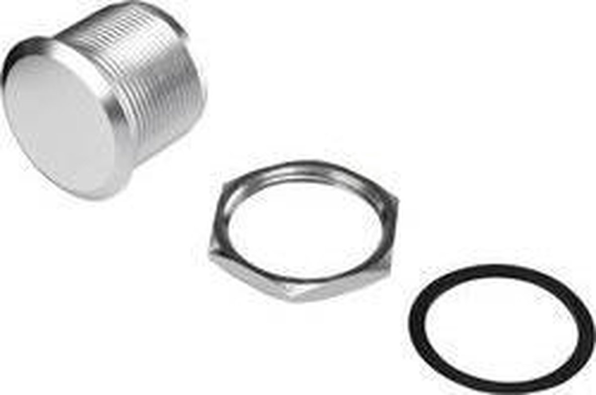 TRU COMPONENTS M03-NT Täckkåpa för monteringshål 22 mm Innehåll: 1 st