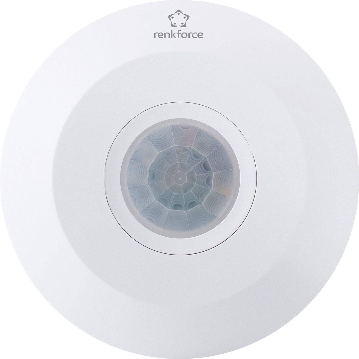 Renkforce 1488533 PIR-rörelsedetektor Tak 360 ° Relä Vit IP20