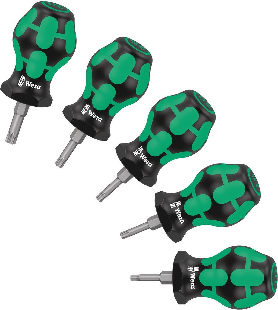 Wera Stubby Set TX 1 Skruvmejsel set Verkstad 5 delar