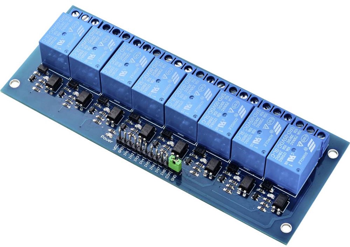 TRU COMPONENTS TC-9072496 N/A Relä-kretskort Passar till: Arduino 1 st