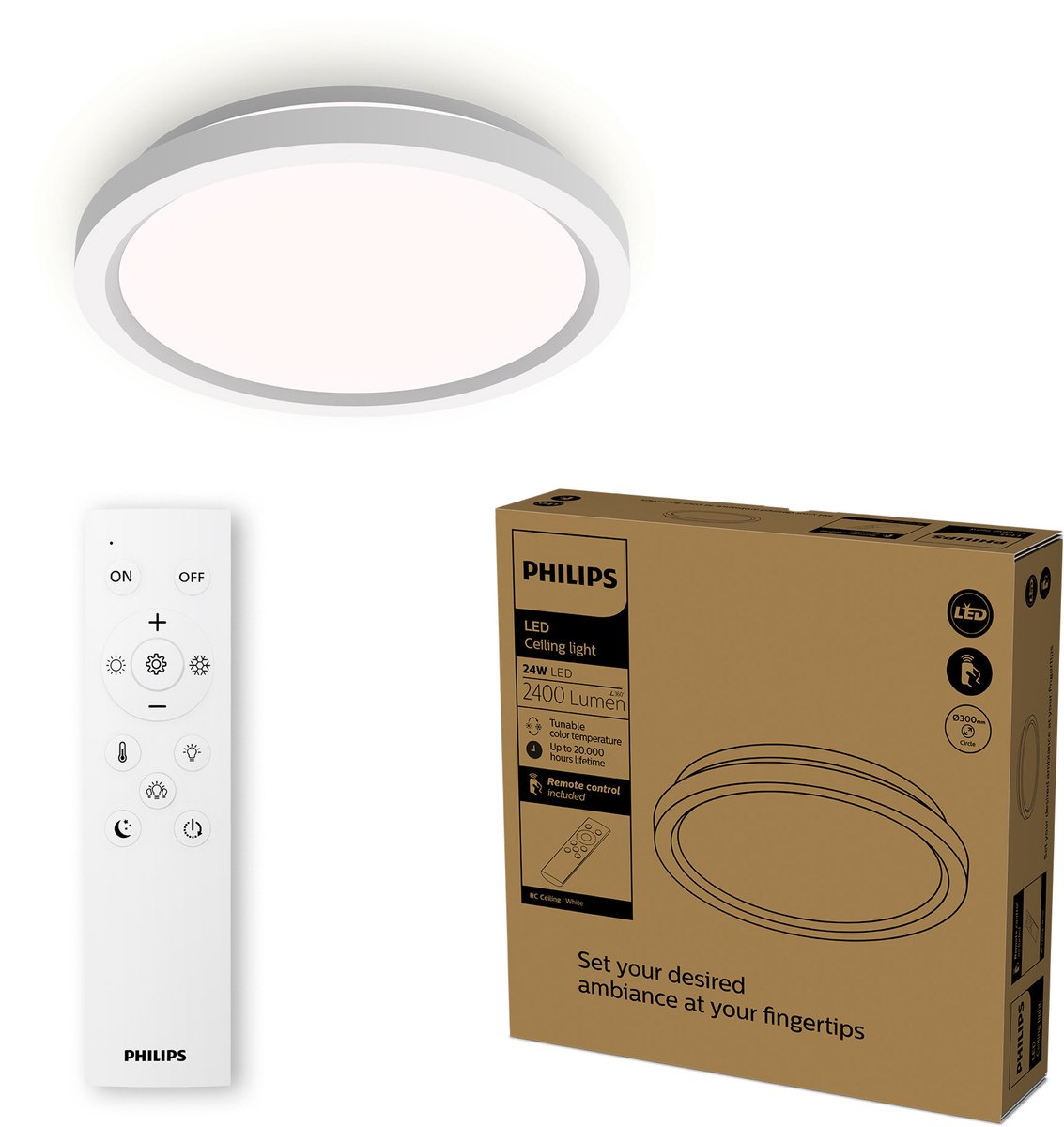 Philips 8721103055927 Takbelysning, LED-takbelysning LED Vit