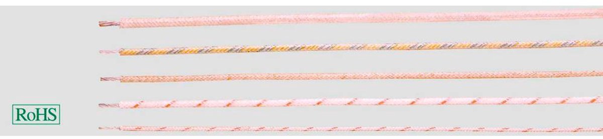 HELU 50915 Högtemperaturstråd HELUTHERM 400 1 x 0.75 mm² Svart 100 m