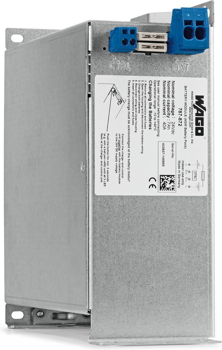 WAGO EPSITRON® 787-872 787-872 Energilagring