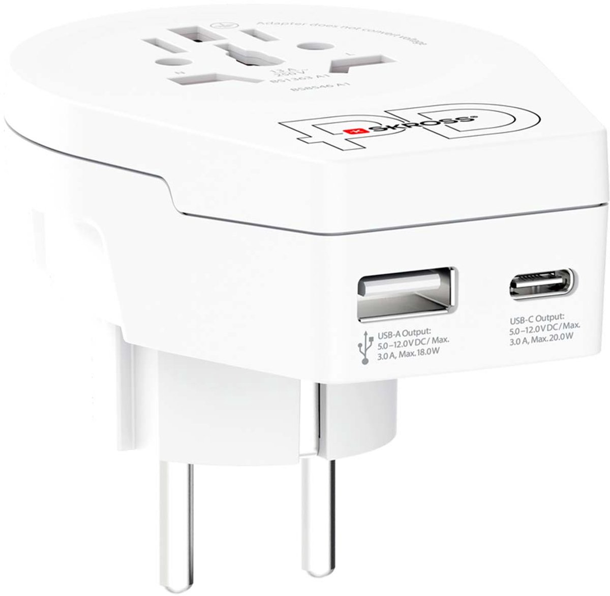 Skross 1.500295-E Reseadapter
