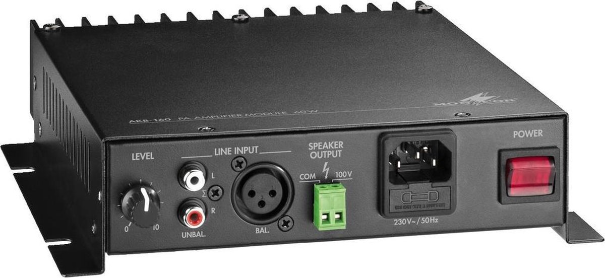 Monacor AKB-160 Förstärkarmodul inbyggnad 40 W