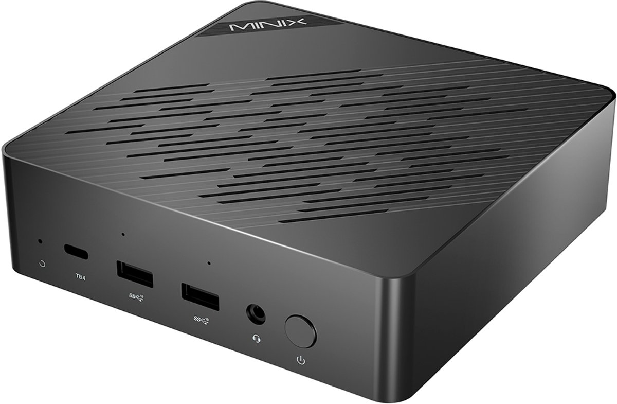 Minix HTPC Elite EU512-AI Intel® Core™ Ultra 5 125H 4.5 GHz 16 GB RAM 512 GB SSD Intel Win 11 Pro Elite EU512-AI