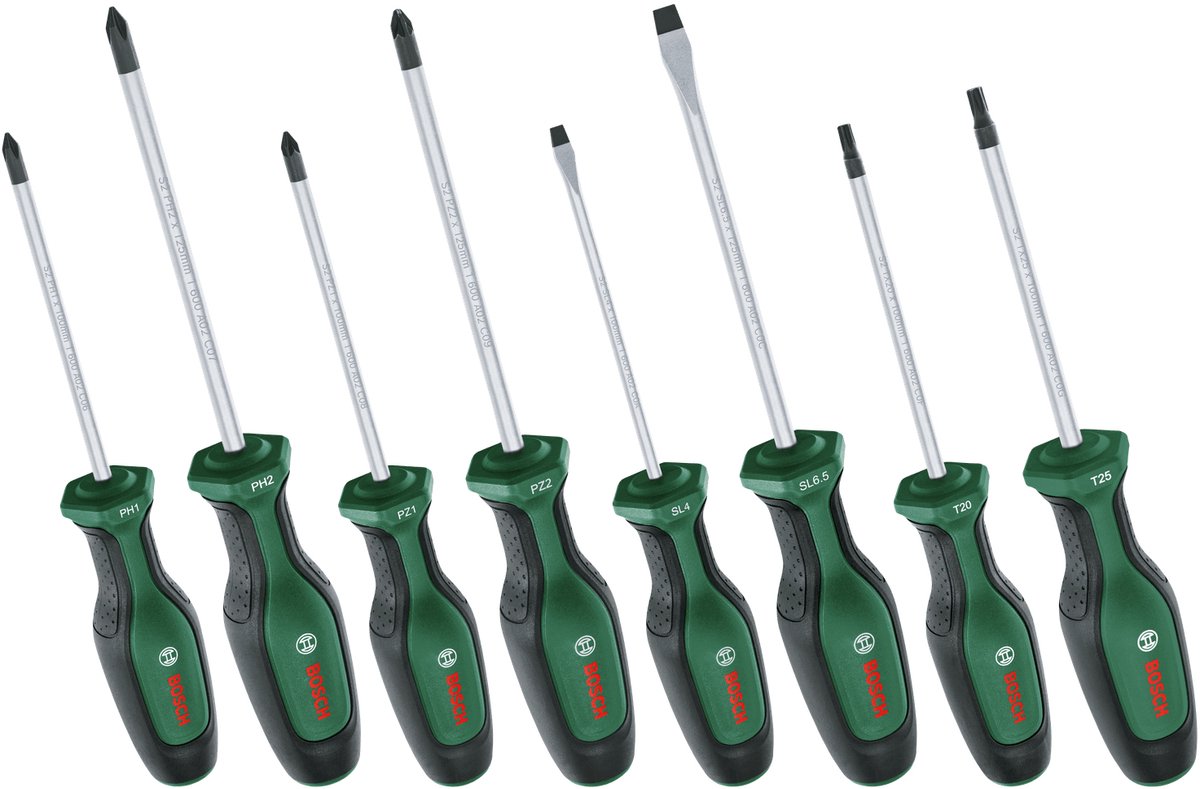 Bosch Home and Garden 1600A02BX8 Skruvmejsel set Universell;