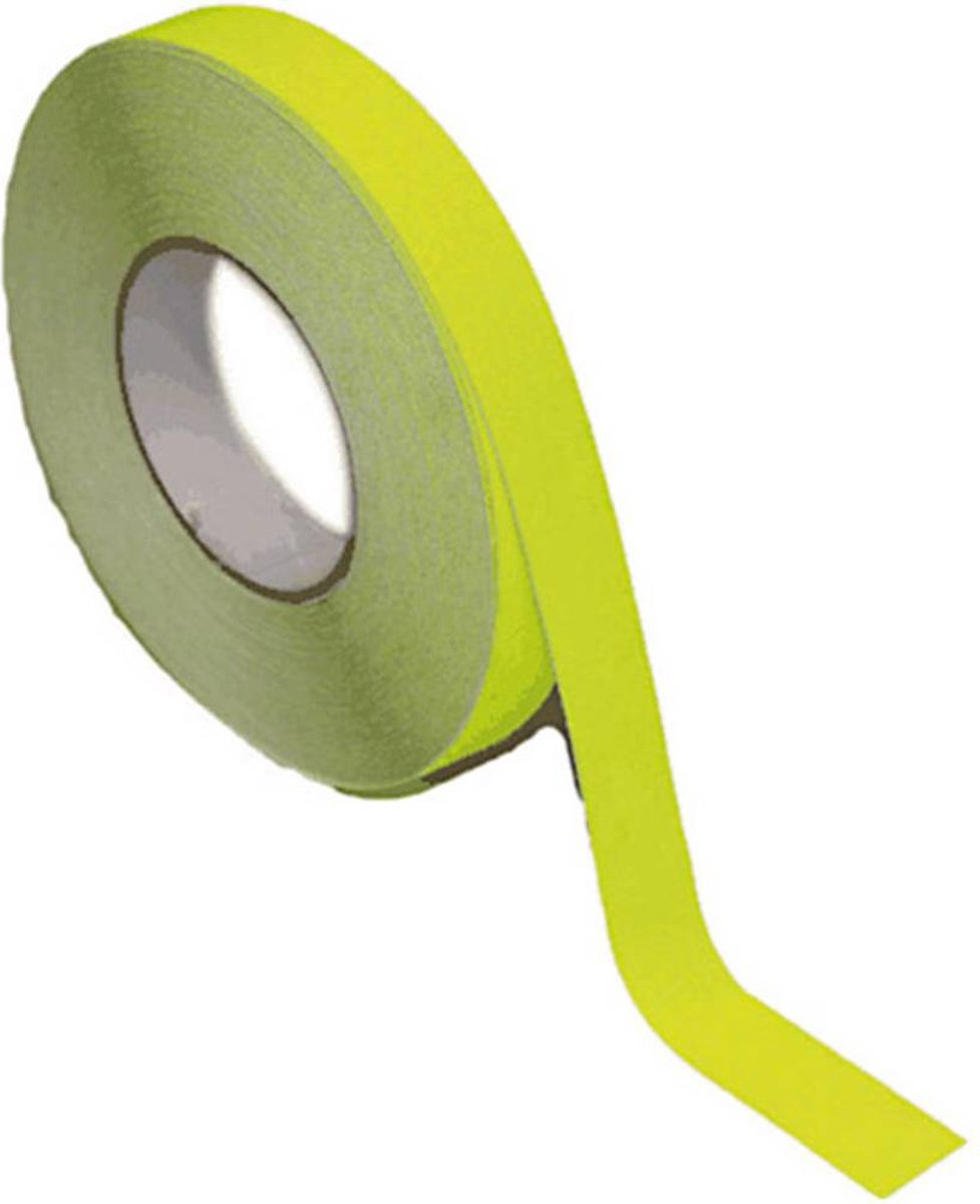 B-SAFETY AR201025 Universal halkfri täcka Gul (fluorescerat) (L x B) 18.3 m x 25 mm