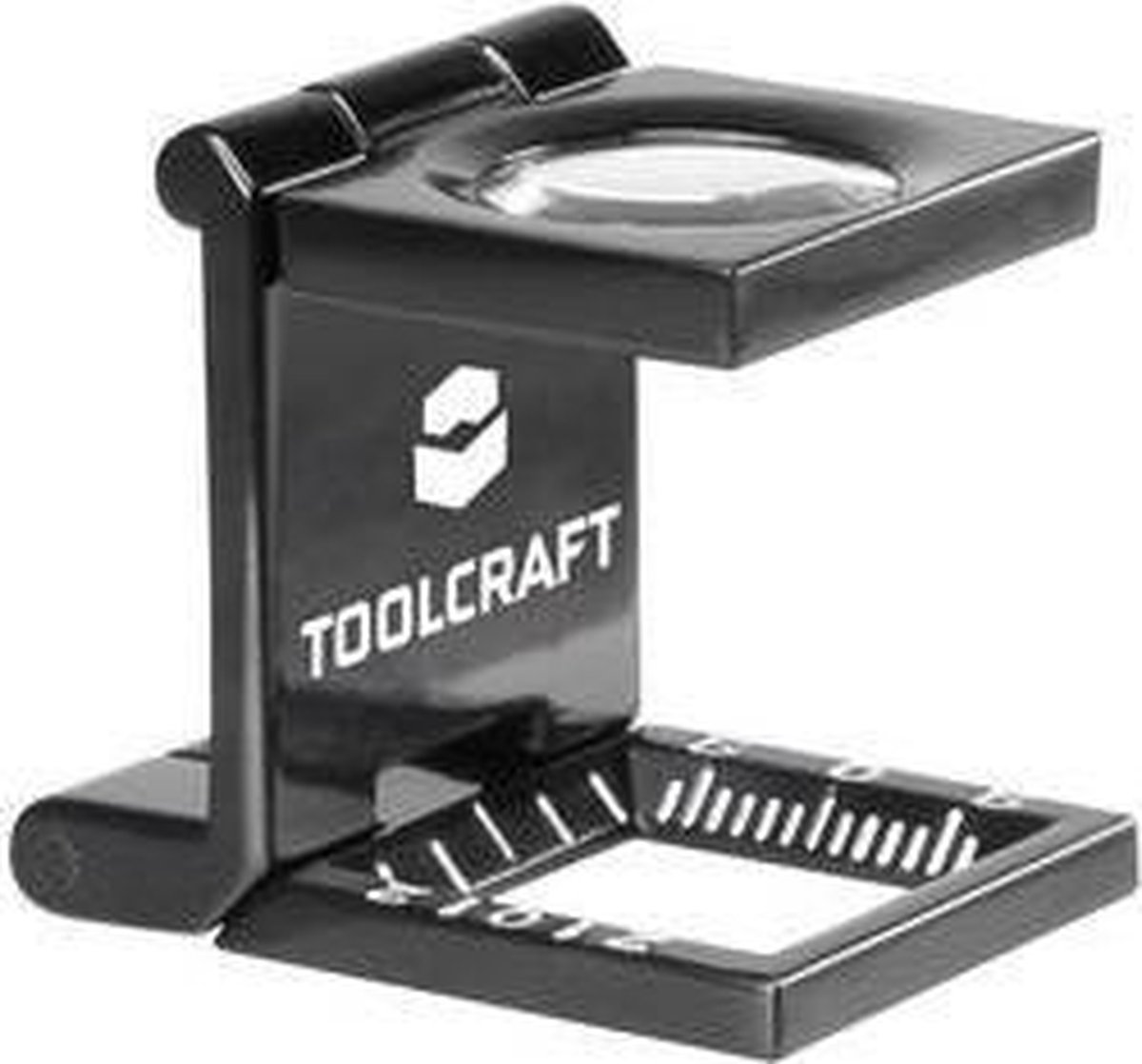 TOOLCRAFT 1505088 Precisionslupp Förstoringsfaktor: 10 x Linsstorlek: (Ø) 14 mm