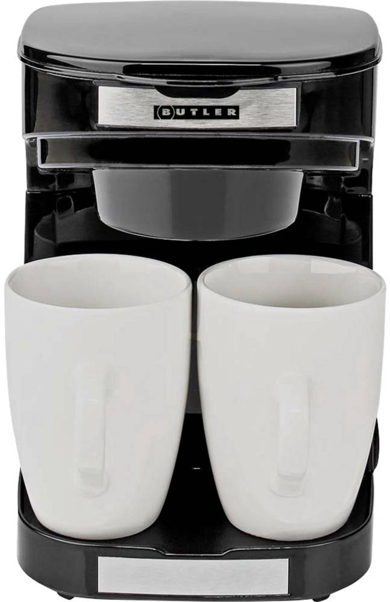Butler 16100129 Kaffebryggare Svart, Silver med filterkaffe-funktion