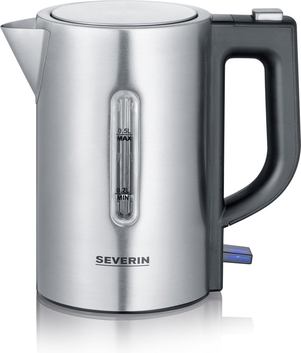 Severin WK 3647 Vattenkokare BPA-fri Rostfritt stål, Svart