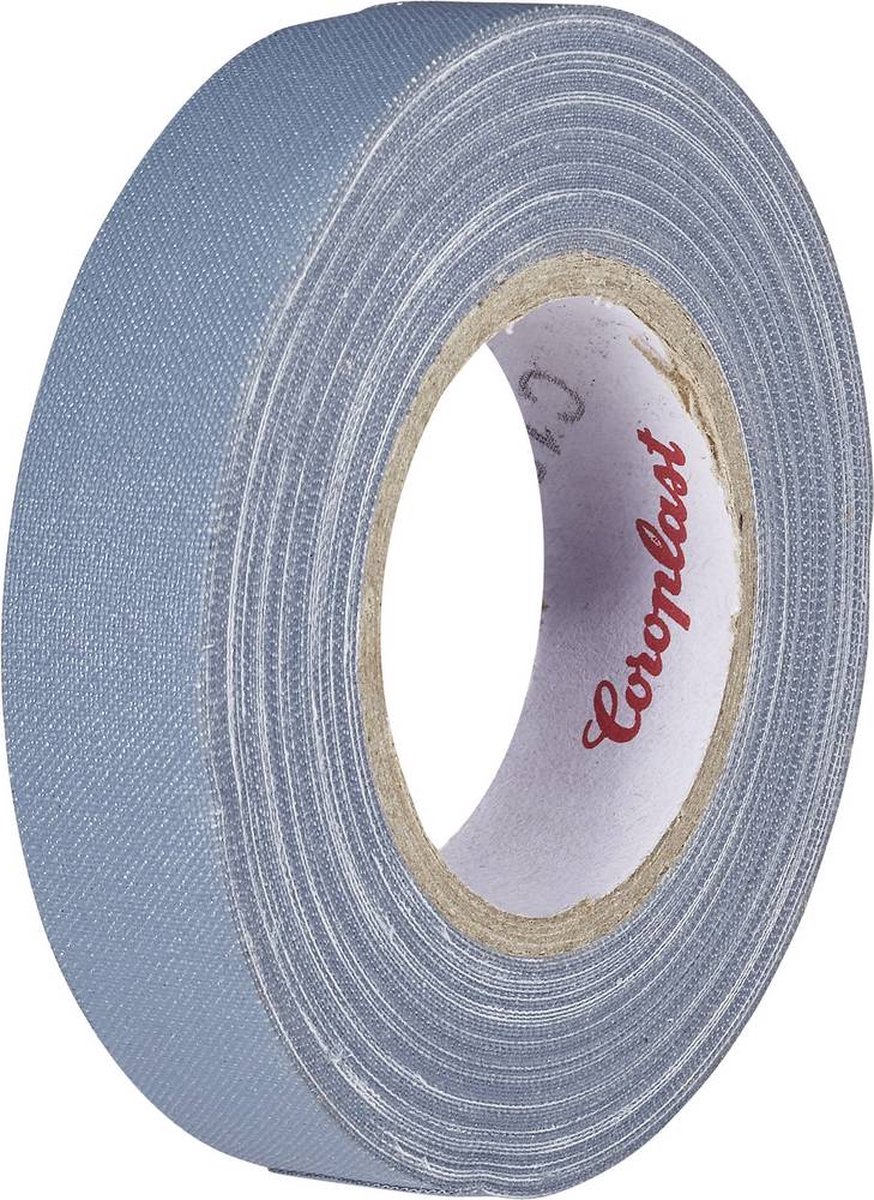 Coroplast 16780 16780 Tygtejp Grå (L x B) 10 m x 19 mm 1 st