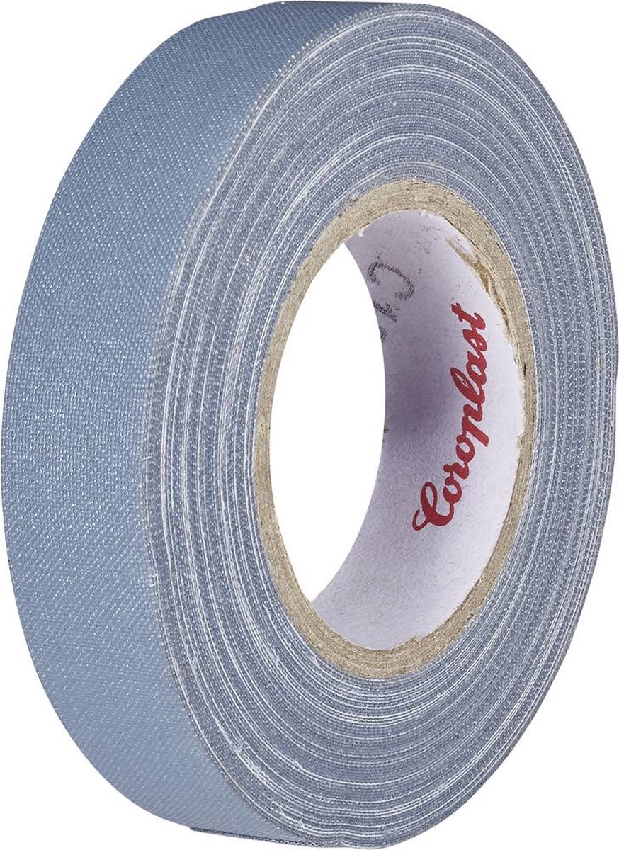 Coroplast 80294 80294 Tygtejp Grå (L x B) 10 m x 15 mm 1 st