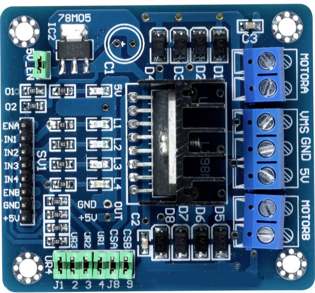 TRU COMPONENTS Stegmotor-drivenhetsmodul TC-9927200 N/A 1 st