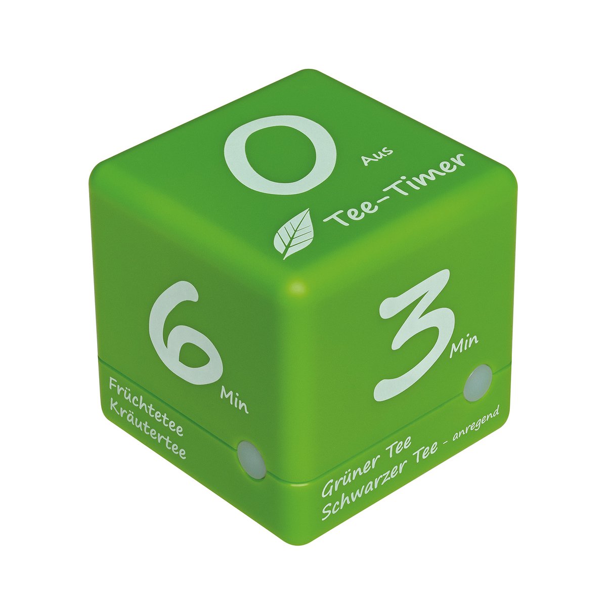 TFA Dostmann Tee-Timer Cube Timer Grön digital