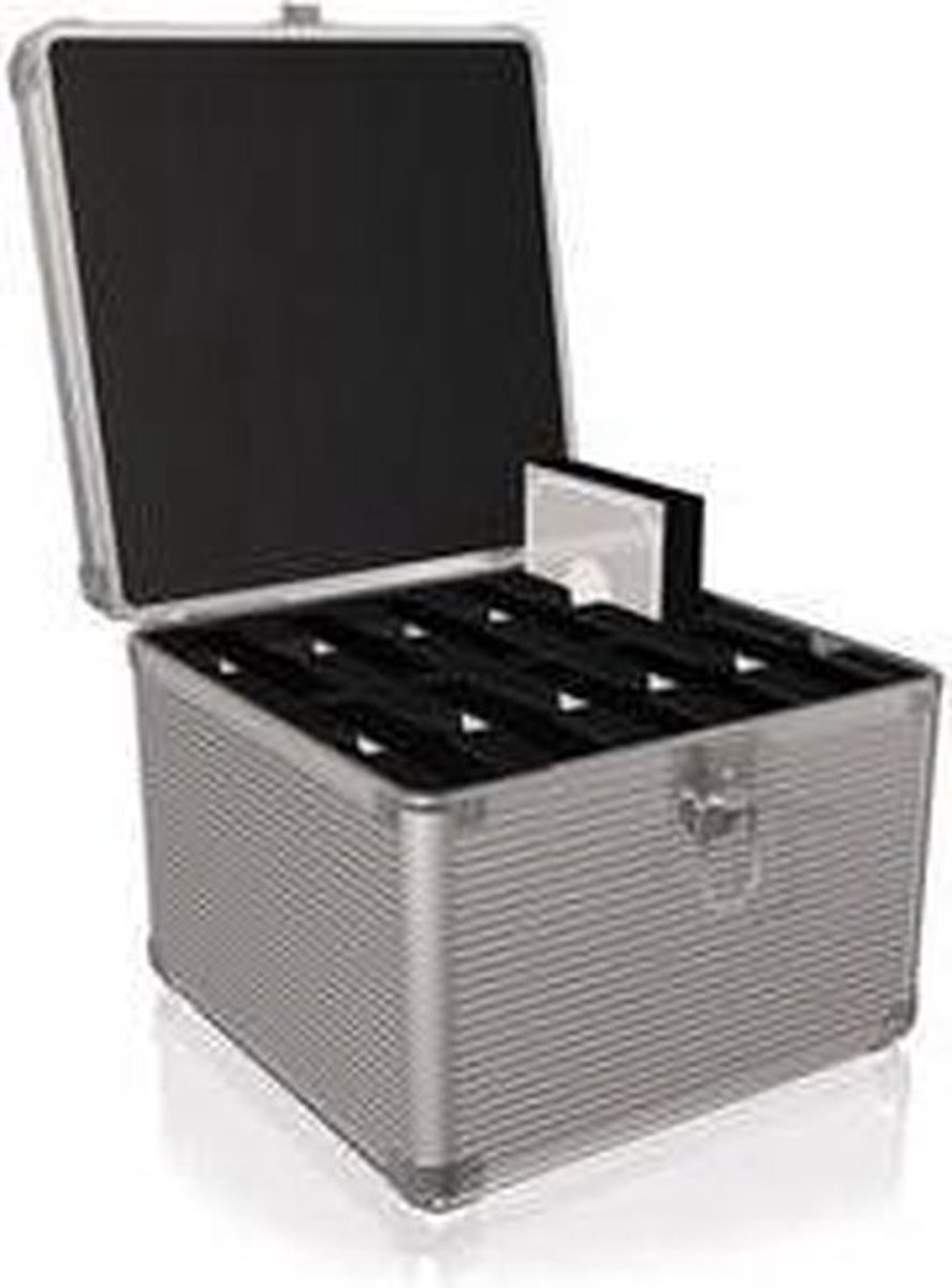 ICY BOX IB-AC628 Transportkoffer für 10x 3,5 (8,89cm) Festplatten Förvaringsväska för hårddiskar