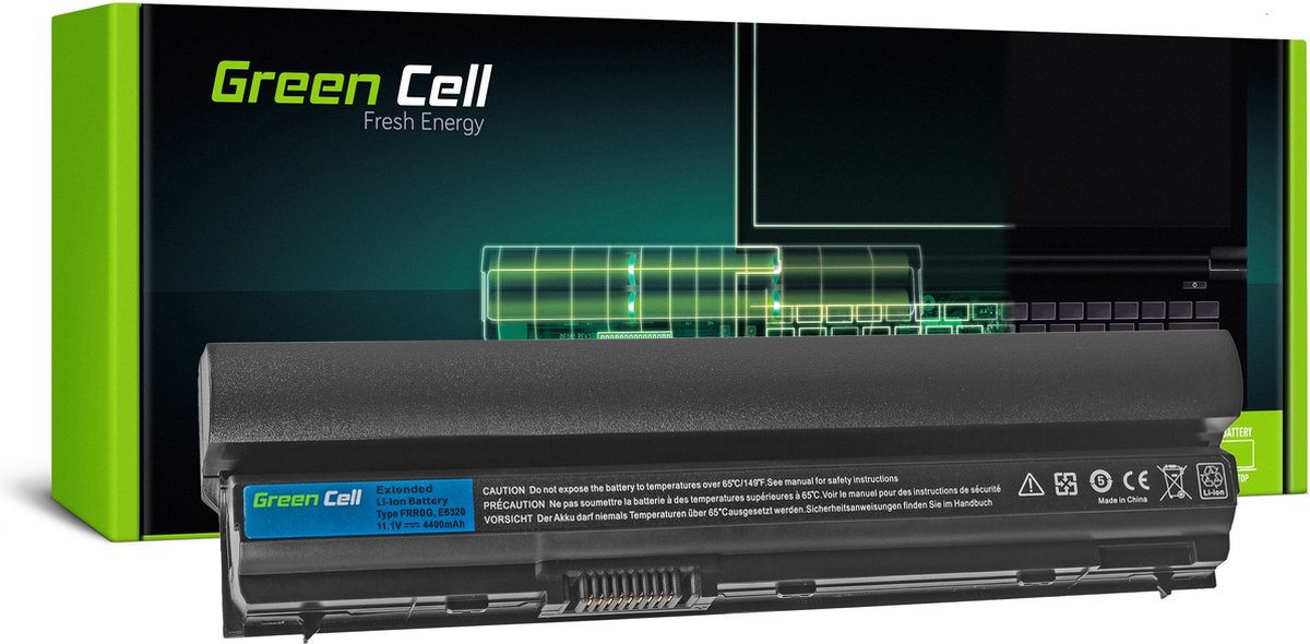 Green Cell Laptop batteri 11.1 V 4400 mAh Dell