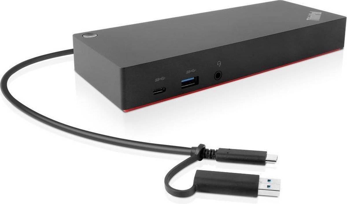 Lenovo ThinkPad Hybrid USB-C with USB-A Dock Wired USB 3.2 Gen 2 (3.1